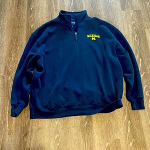Michigan Fleece 1/4 zip